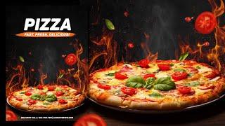 GIMP Tutorial : Pizza Poster | Food Poster Design