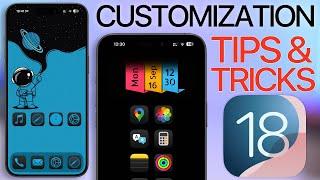 iOS 18 - iPhone CUSTOMIZATION Tips & Tricks