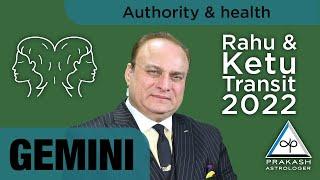 Rahu & Ketu Transits 2022 - 2023 | Gemini Yearly Horoscope