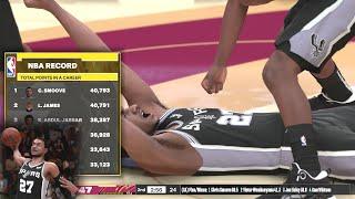 NBA 2K24 My Career - Passed LeBron James All Time Scoring Leader!