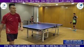 Lâm Làng Sét (Antispin ABS 3) vs Hoàng Chốp | Giải Joola Championship Hạng CN-A-B Cup D9 Sport 2023