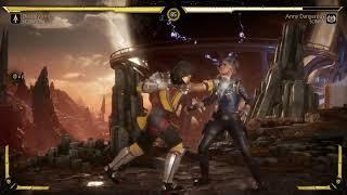 SCORPION VS SONYA Mortal Kombat 11 