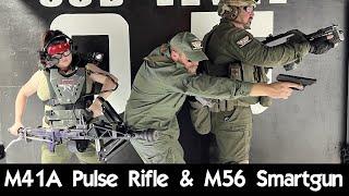 M41A Pulse Rifle & M56 Smartgun