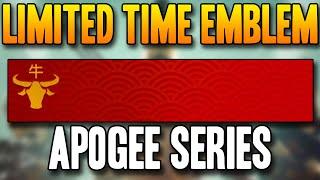 (Limited Time) SECRET Apogee Series Emblem How to Unlock! GET THIS NOW - Season of the Chosen