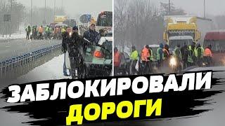 Терпение лопнуло! Теперь уже украинские дальнобойщики парализовали движение в Польше?
