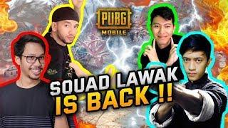 SQUAD LAWAK IS BACK , NGAKAK BARENG DI MIRAMAR - PUBG MOBILE