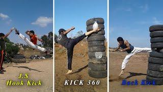 THE MOST DIFFICULT KICKS IN TAEKWONDO !!