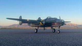 The new flight line B-25J Mitchell from RC castle