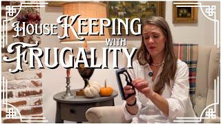 HOUSEKEEPING with FRUGALITY using THREE Easy Cleaning Staples | Baking Soda | Vinegar | Peroxide