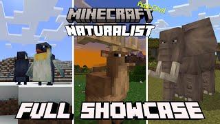 Naturalist Add-On Full Showcase (ALL ANIMALS) | Minecraft Bedrock Marketplace (PC, PS4, Mobile)