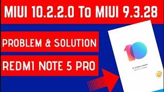 Miui 9.3.28 Beta Android pie  To Miui 10.2.2.0 update problem in Redmi note 5 pro| New features