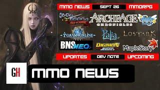 MMO News 9/26 - OSRS, ArcheAge Chronicles, Flyff Universe, Lost Ark, Blade and Soul Neo, and More!