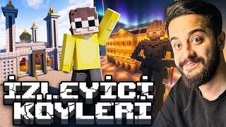 MİNECRAFT'DA İZLEYİCİLERİN KÖYLERİNİ GEZİP 10.000 TL ÖDÜL DAĞITTIK! İNANILMAZ YARATICILIK! Karapixel