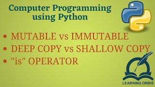 [Python Programming Basics to Advanced]: Mutable and Immutable Data Types