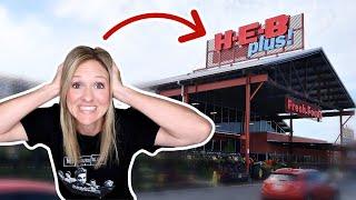 I FLEW ACROSS THE COUNTRY FOR HEB | HEB SHOP WITH ME