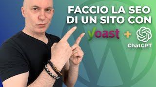 Faccio la SEO di un sito con YOAST e ChatGPT3