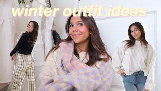 WINTER OUTFIT IDEAS | cozy & cute