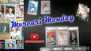 Mercari Monday! | Part 1 | #baseballcards #collectors #baseballcardcollection