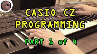 Casio CZ Series Programming (CZ-101, CZ-1, CZ-1000, CZ-3000, CZ-5000) Part 1 of 4