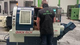 QUICK - TECH QT 20 Smart CNC Lathe MACH4METAL SYNTEC 900T 6114