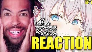 "I DECIDED TO WATCH A ROM-COM ANIME..." Alya Sometimes Hides Her Feelings In Russian (EP 1 REACTION)