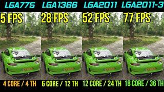 История развития процессоров Xeon за 10 лет Тест и сравнение LGA775, LGA1366, LGA2011 и LGA2011-3