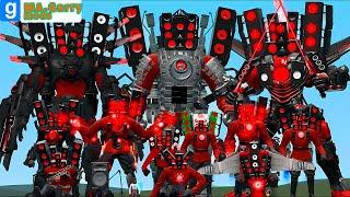 ALL SPEAKERMAN TITAN! VS SKIBIDI TOILET In Garrys Mod!