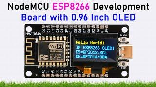 How to Set Up NodeMCU ESP8266 with 0.96 Inch OLED Display | Beginner Tutorial