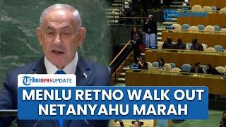 Indonesia hingga Iran 'Permalukan' Netanyahu di Sidang PBB, PM Israel Marah Delegasi Walk Out