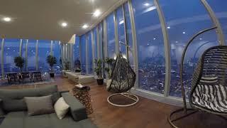 Penthouse on the 82 floor of Moscow City OKO Tower