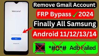 All Samsung FRP Bypass 2024 New Unlock FRP 2024 - Samsung FRP Remove ADB Fail - *#0*# Not Working