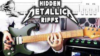 Hidden Metallica Riffs (Vol 1) | Under Guitar Solos +TAB