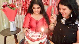 Srishti's 18 Birthday Party & Party Vlog  Midnight Birthday Celebration