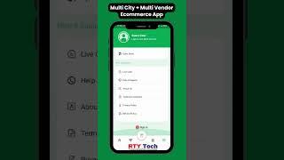 Multi Vendor App | #1  #flutter #groceryapp #foodapp #shortvideo #flutterui #shortsyoutube #shorts