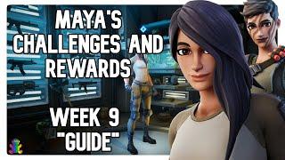 Fortnite Build your MAYA Challenges for WEEK 9 GUIDE
