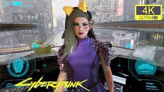 FlYING TANK ASMR  | Cyberpunk 2077   Real Life Graphics Mod | Dreampunk 2.1