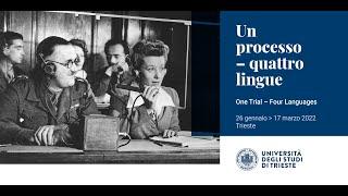 Un processo - quattro lingue / L'interprete in aree di conflitto, tra etica e rischio professionale