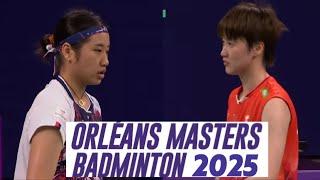 (WS~Finals) An Se Young (KOR) VS Chen Yu Fei (CHN) | Orleans Masters Badminton 2025