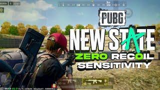 PUBG New State - Zero Recoil Sensitivity with Code | Gyro Sensitivity Settings #NewState