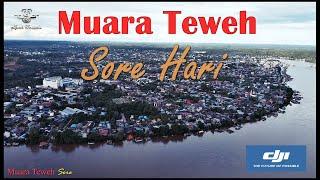 Drone Muara Teweh Sore Hari | 4K #muarateweh #baritoutara