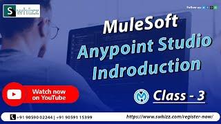 Learn MuleSoft Any point studio introduction - from Corporate Experts by Swhizz Technologies