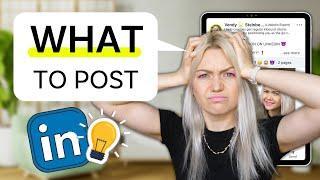 Don't Know What To Post On LinkedIn? Linkedin Post Ideas For Business