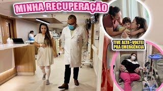 RECEBI ALTA APÓS CIRURGIA MAS VOLTEI NA EMERGÊNCIA - MINHA CICATRIZ * Endometriose |Kathy Castricini