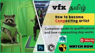 Do you like vfx Compositing  | Works of compositing | Nanthu VFX Factory #CGKalvi