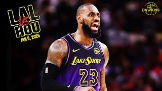 Los Angeles Lakers Full Team Highlights vs Rockets | Jan 5, 2025 | FreeDawkins