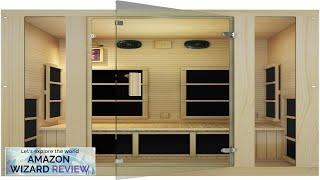 JNH Lifestyles Joyous 2 Person Canadian Hemlock Low EMF Far Infrared Sauna Review