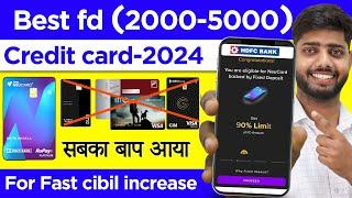 Best fd credit cards 2024 | credit cards for beginners || Best Credit Cards 2024 || Lifetime free