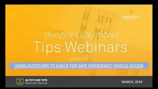 AutoTURN Tips Seminar Emergency Vehicle Access   Americas