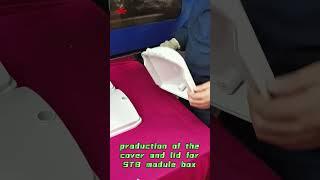 Production of the cover and lid for STB module box