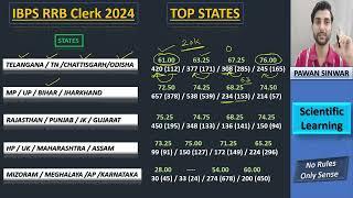 Category Based IBPS RRB Clerk 2024 Safe States का निचोड़ |  Max Chances of Selection